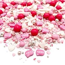 Picture of BE MY VALENTINE SPRINKLE MIX 1 GRAM MINIMUM 50G